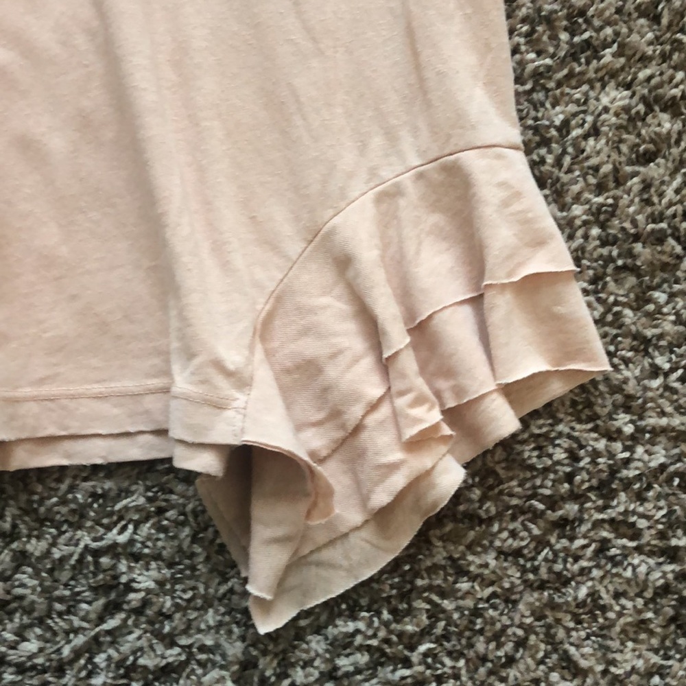 Current/Elliott Ruffle Hem Top - Picture 3 of 5